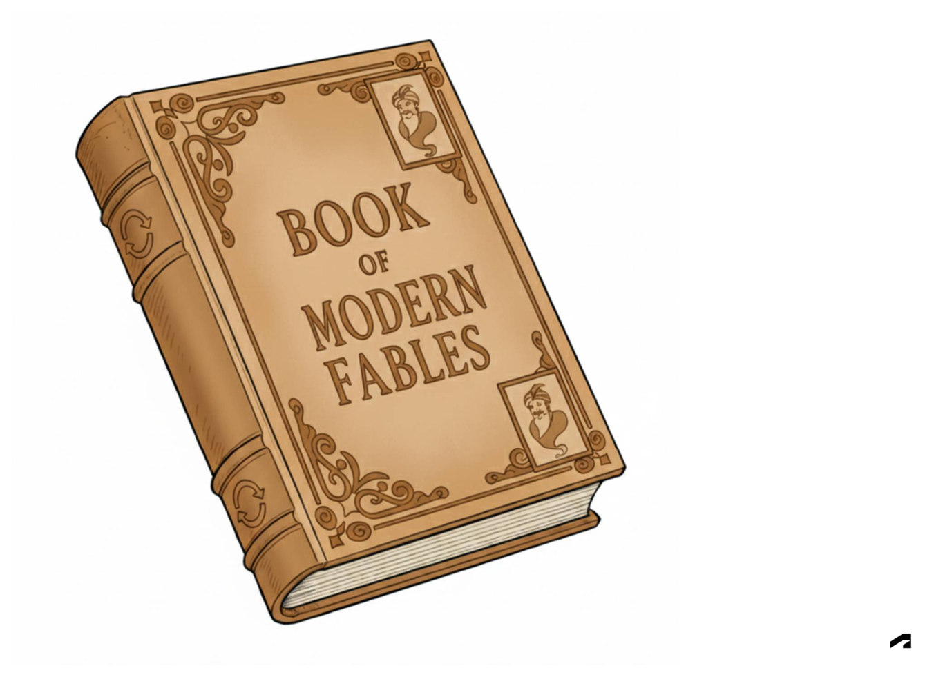 The Book of Modern Fables again, closing the story
