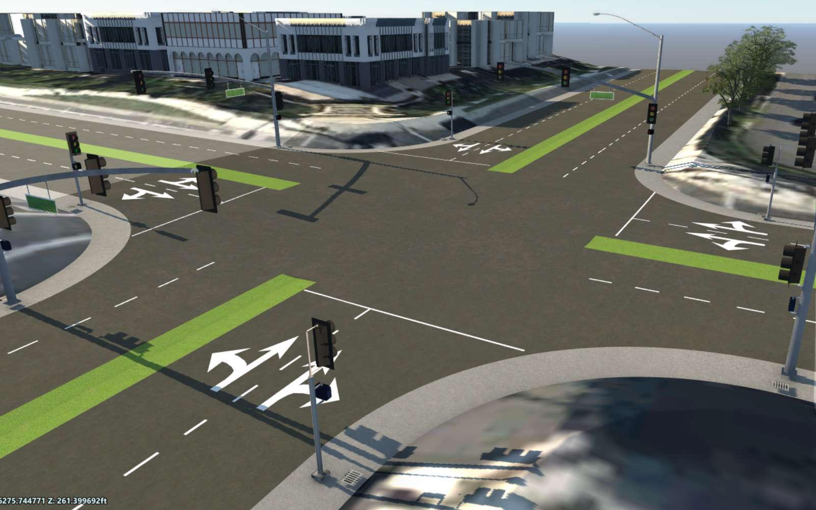 Intersection Equipment Placement interface